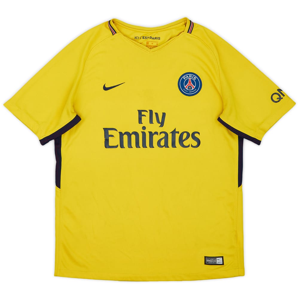 2017-18 Paris Saint-Germain Away Shirt - 5/10 - (XL.Boys)