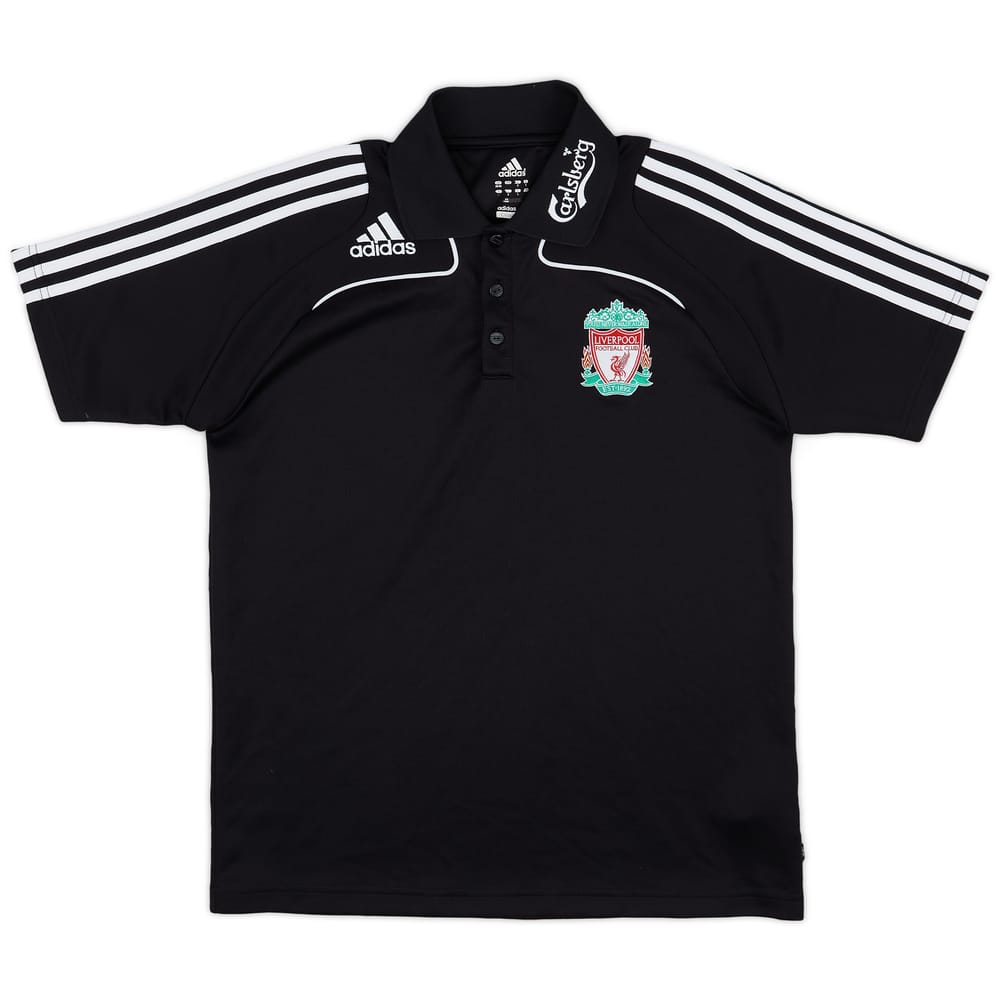 2008-09 Liverpool adidas Polo Shirt - 8/10 - (M)