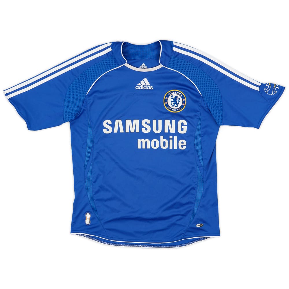 2006-08 Chelsea Home Shirt - 8/10 - (L.Boys)