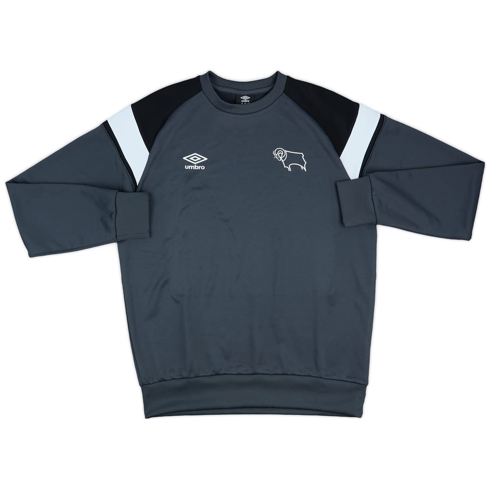 2016-17 Derby County Umbro Sweat Top - 8/10 - (L)