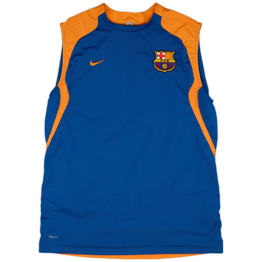 2007-08 Barcelona Nike Training Vest - 8/10 - (L)