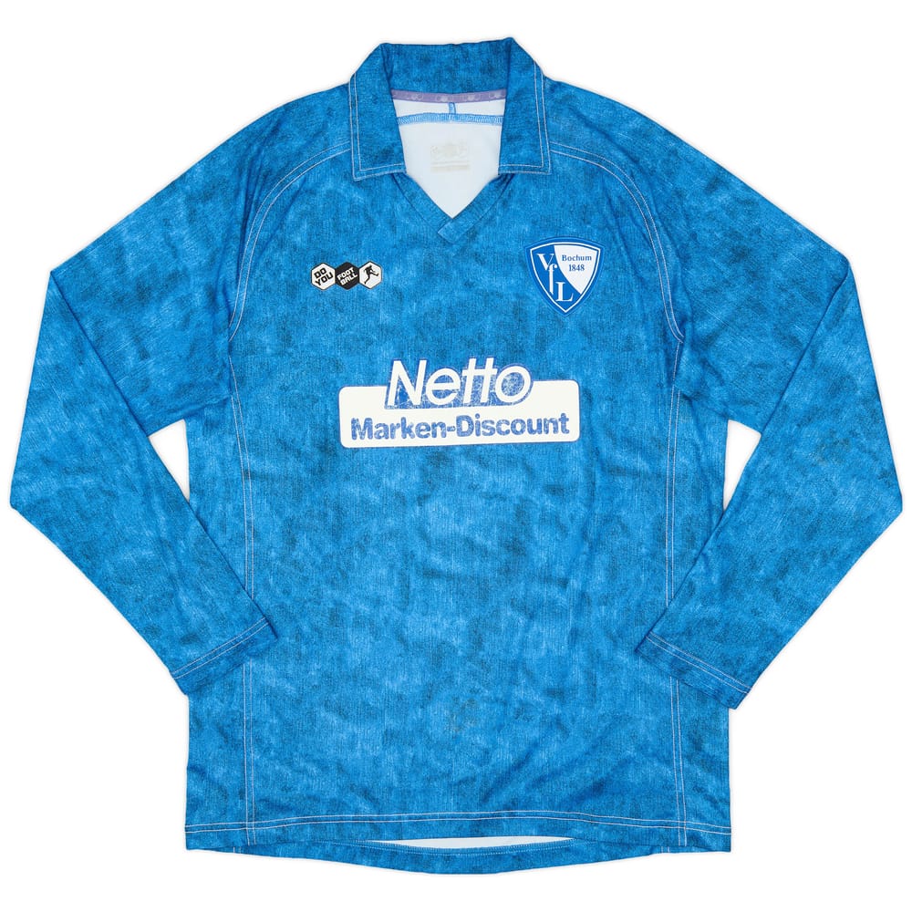 2010-11 VFL Bochum Home L/S Shirt - 7/10 - (L)