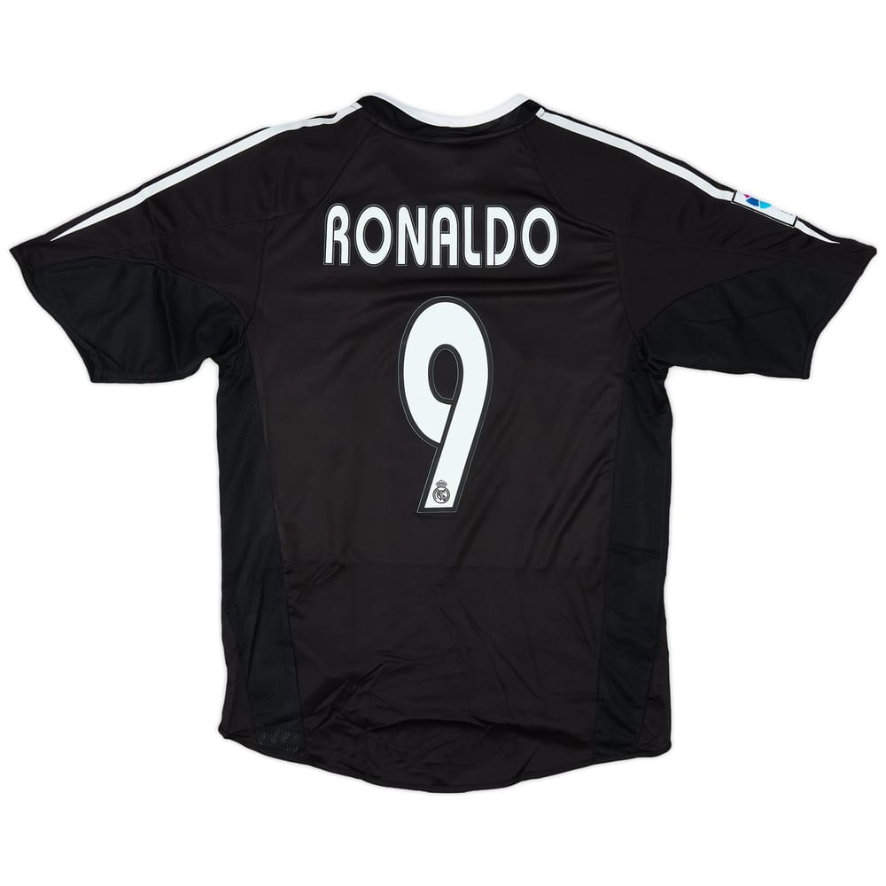 2004-05 Real Madrid Away Shirt Ronaldo #9 (S)