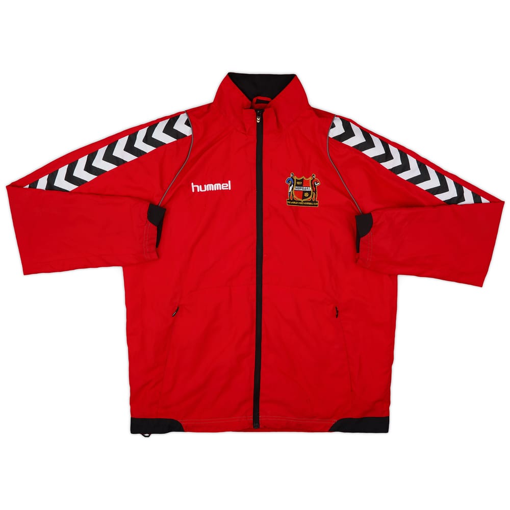 2013-14 Sheffield FC Hummel Track Jacket - 7/10 - (L)
