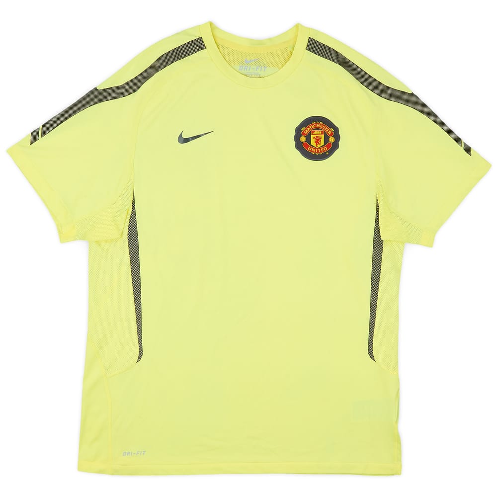 2010-11 Manchester United Nike Training Shirt - 9/10 - (L)
