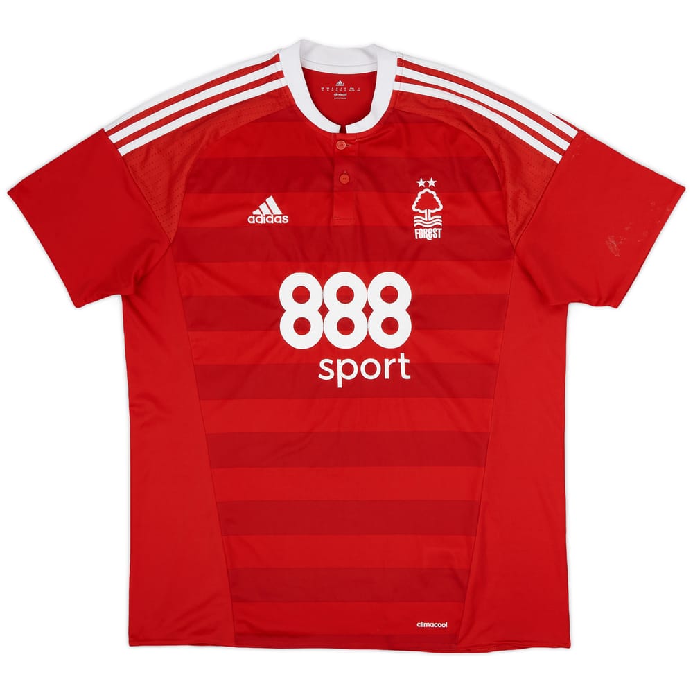 2016-17 Nottingham Forest Home Shirt - 5/10 - (XL)