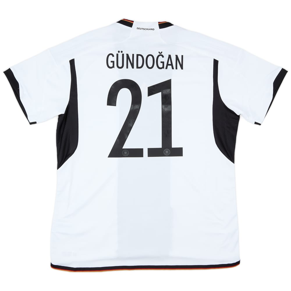 2022-23 Germany Home Shirt Gundogan #21 (XL)