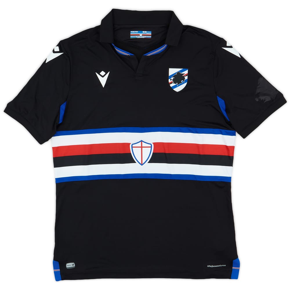 2020-21 Sampdoria Authentic Third Shirt - 9/10 - (XXL)