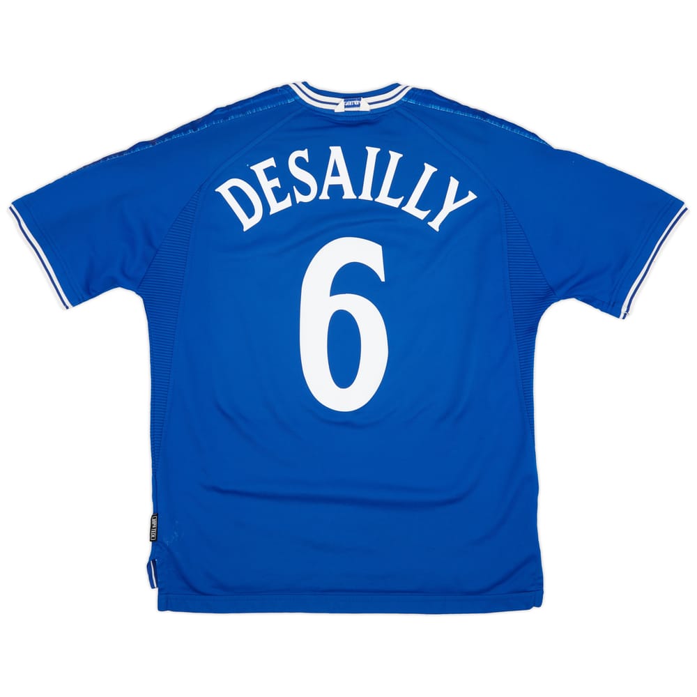 1999-01 Chelsea Home Shirt Desailly #6 - 7/10 - (XL)