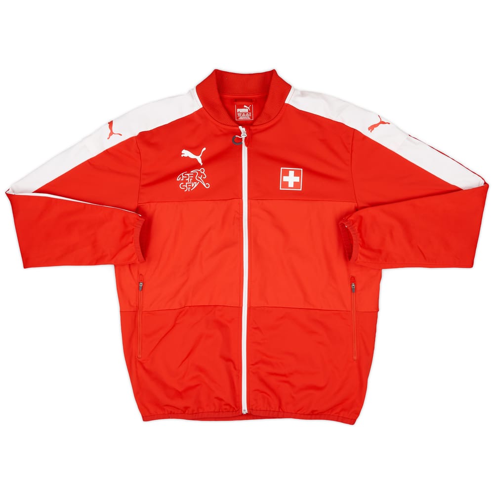 2016-17 Switzerland Puma Track Jacket - 8/10 - (XL)