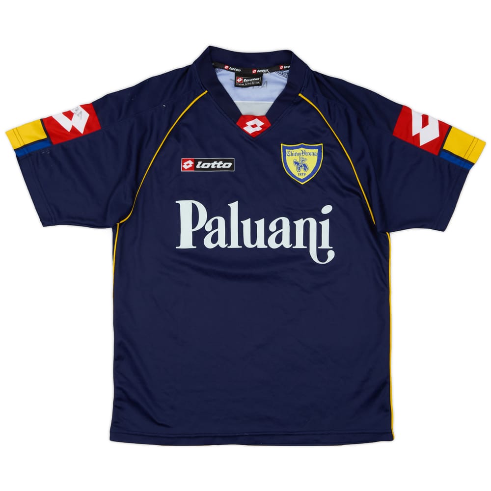 2003-04 Chievo Verona Lotto Training Shirt - 8/10 - (S)