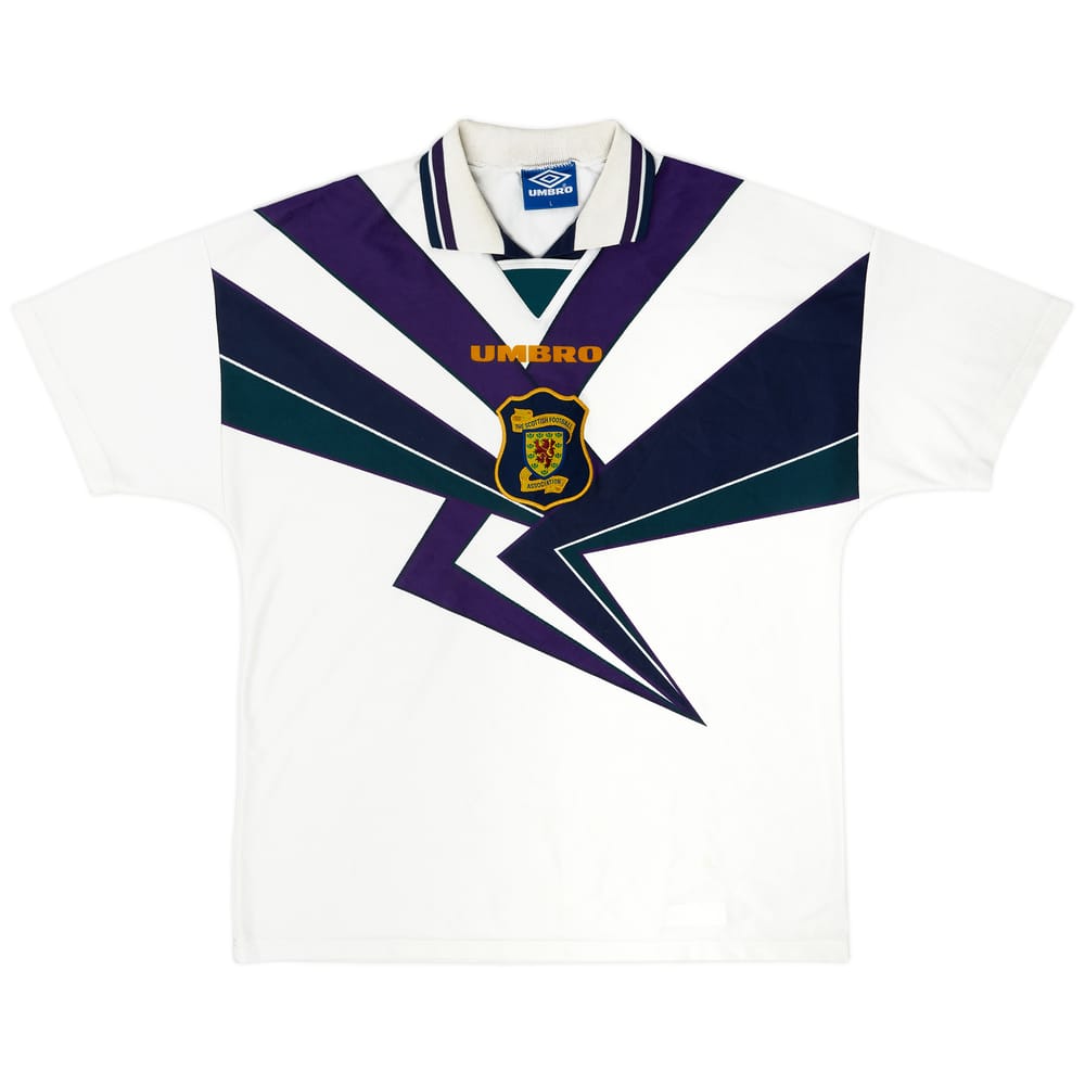 1995-96 Scotland Away Shirt - 8/10 - (L)