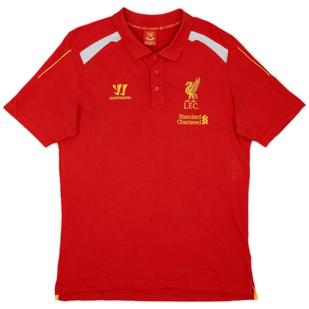 2013-14 Liverpool Warrior Polo Shirt - 9/10 - (L)