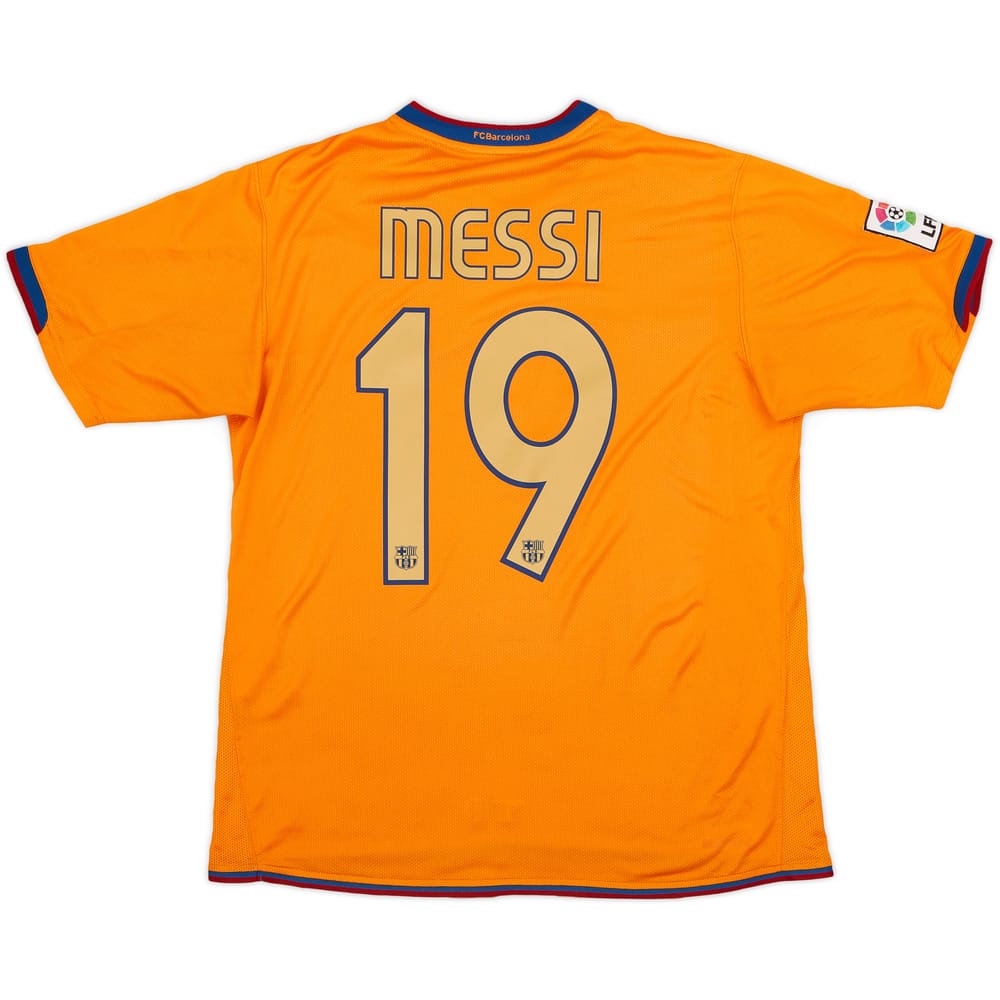 2006-08 Barcelona Away Shirt Messi #19 - 7/10 - (L)