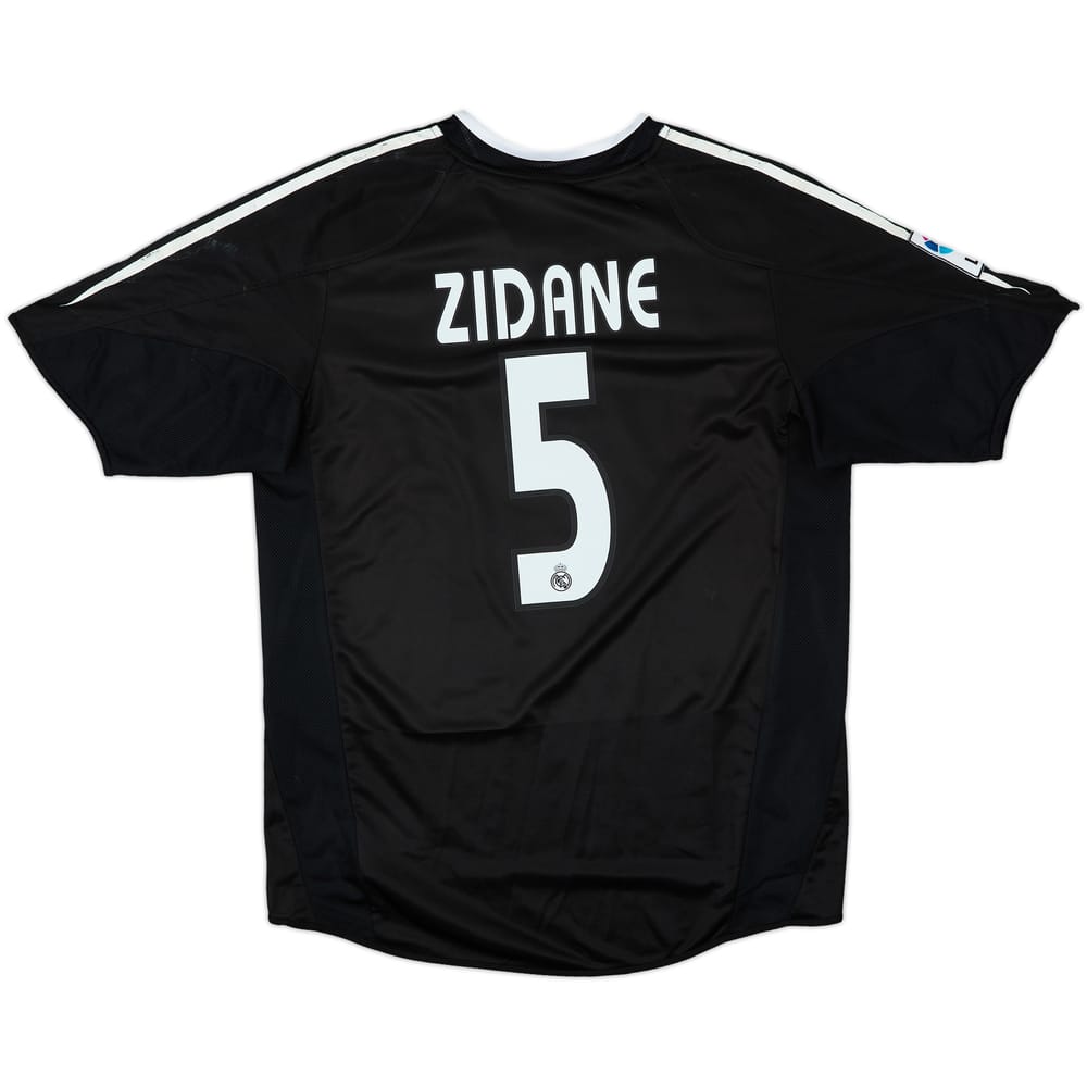 2004-05 Real Madrid Away Shirt Zidane #5 - 5/10 - (M)
