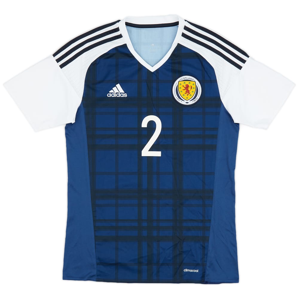 2015-17 Scotland Home Shirt #2 - 8/10 - (S)