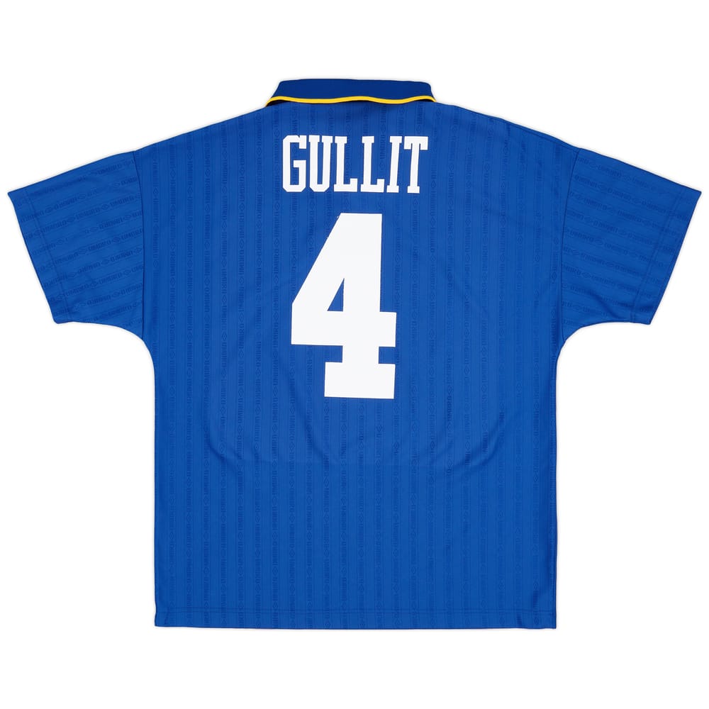 1995-97 Chelsea Home Shirt Gullit #4 - 8/10 - (L)