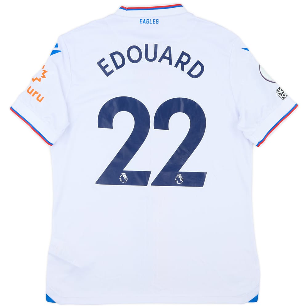 2022-23 Crystal Palace Match Issue Away Shirt Edouard #22