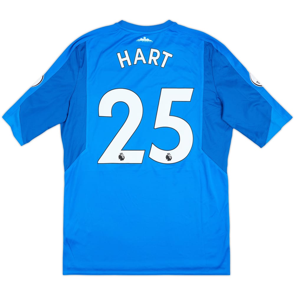 2017-18 West Ham Match Issue GK Shirt Hart #25