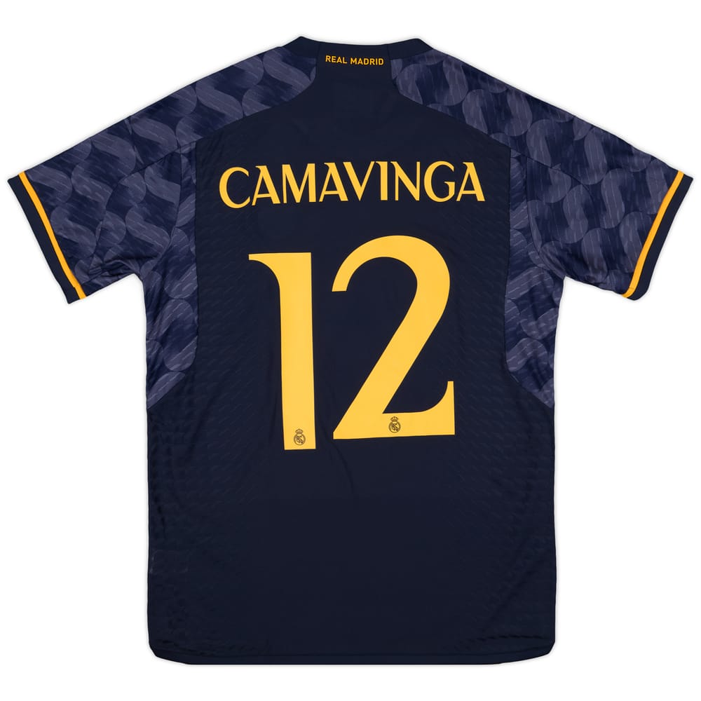 2023-24 Real Madrid Authentic Away CL Shirt Camavinga #12 - 9/10 - (L)