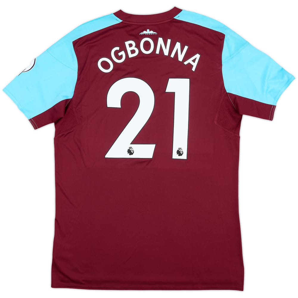 2017-18 West Ham Match Issue Home Shirt Ogbonna #21