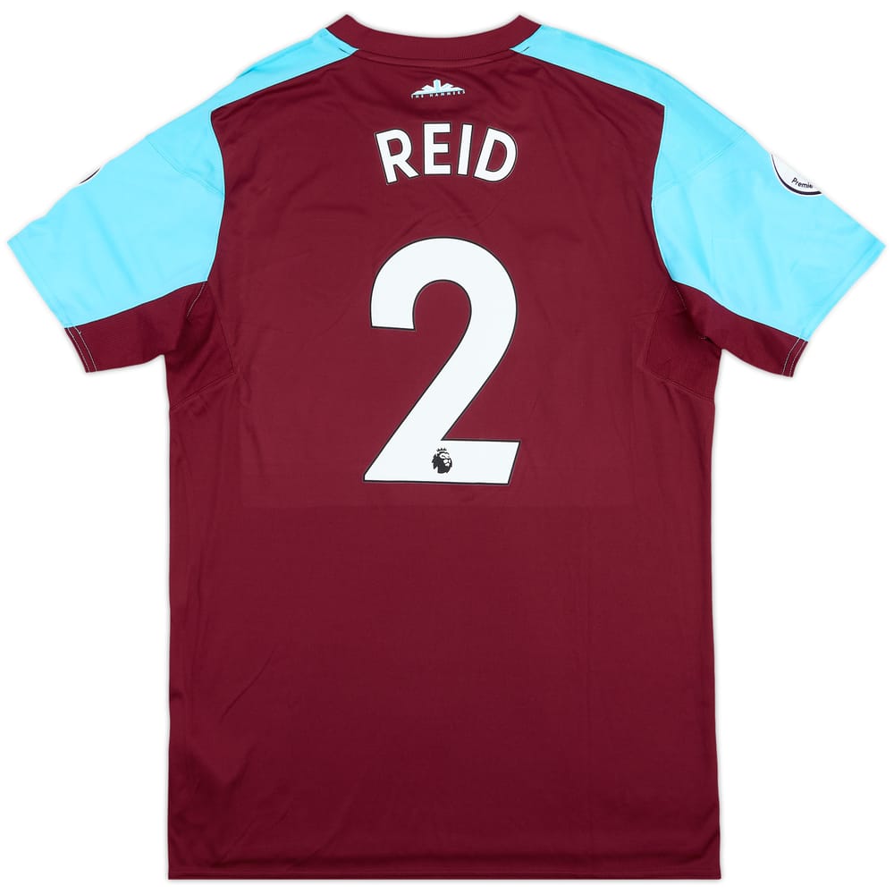 2017-18 West Ham Match Issue Home Shirt Reid #2