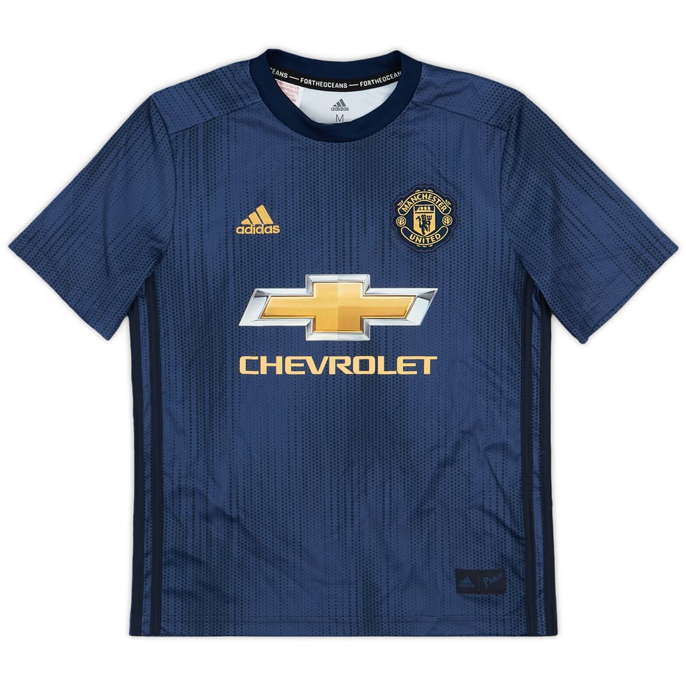 2018-19 Manchester United Third Shirt - 9/10 - (M.Boys)