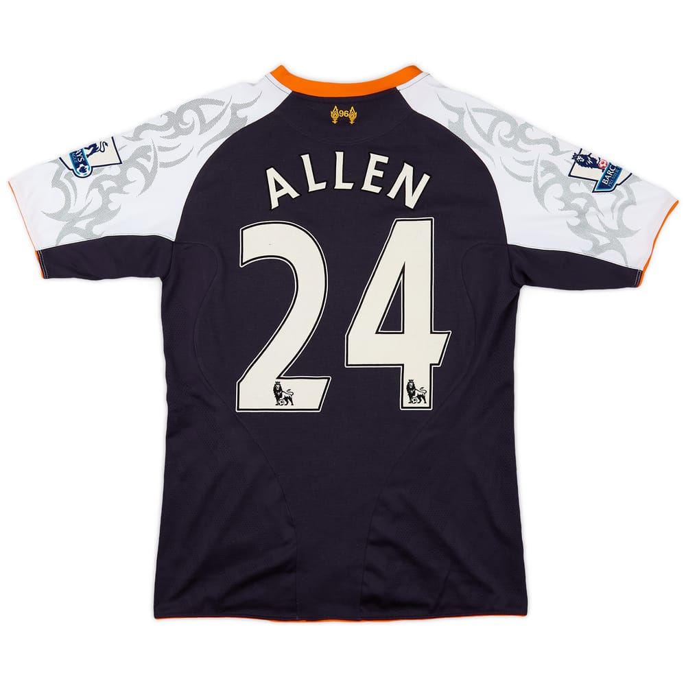 2012-13 Liverpool Third Shirt Allen #24 - 6/10 - (S)