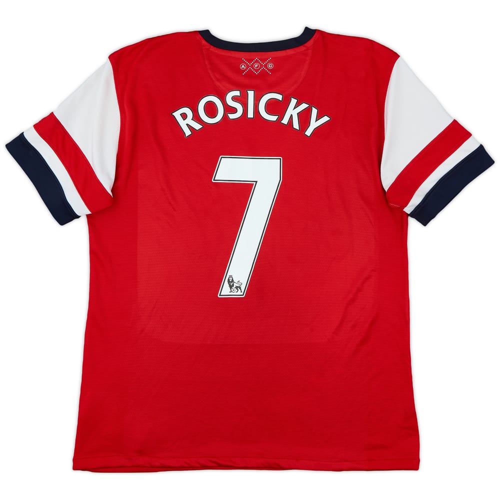 2012-14 Arsenal Home Shirt Rosicky #7 - 5/10 - (M)