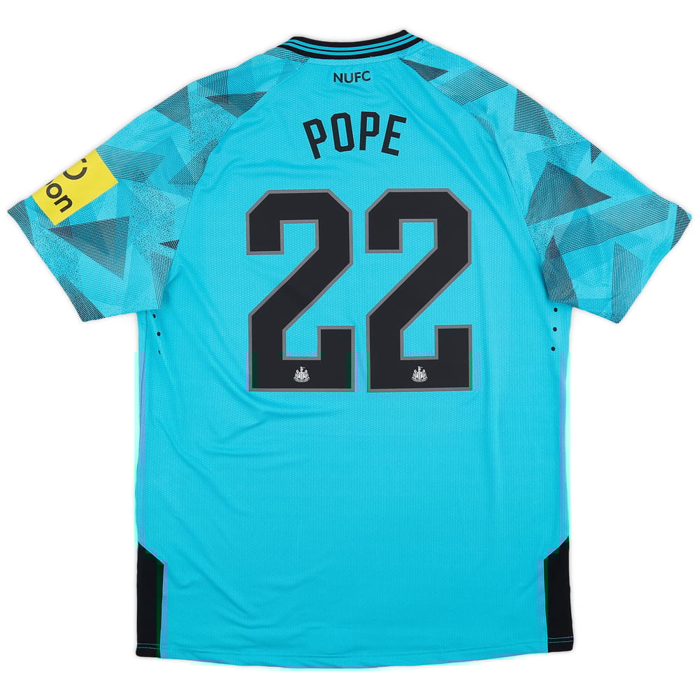 2023-24 Newcastle Authentic GK Shirt Pope #22 - 10/10 - (L)