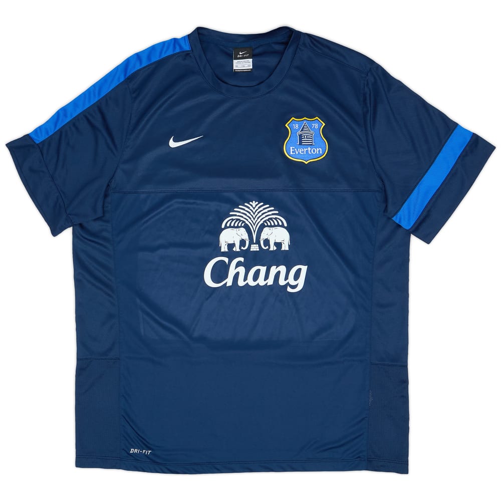 2013-14 Everton Nike Training Shirt - 8/10 - (XXL)