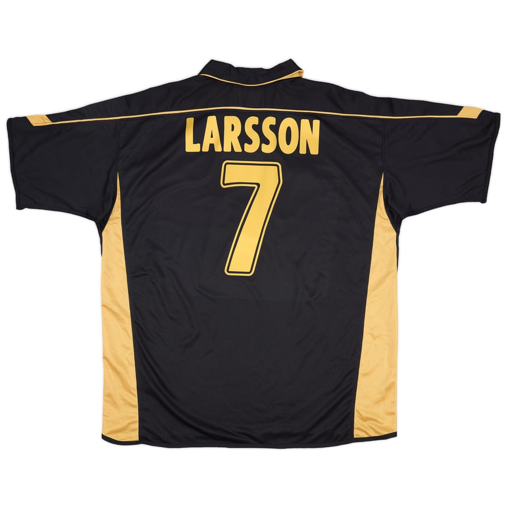 2003-04 Celtic Away Shirt Larsson #7 - 9/10 - (XXL)