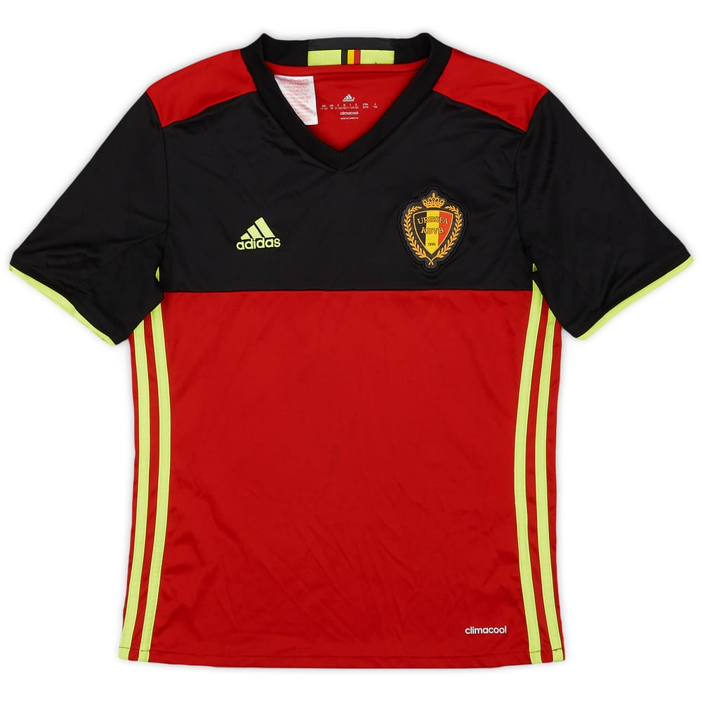 2016-17 Belgium Home Shirt - 8/10 - (M.Boys)