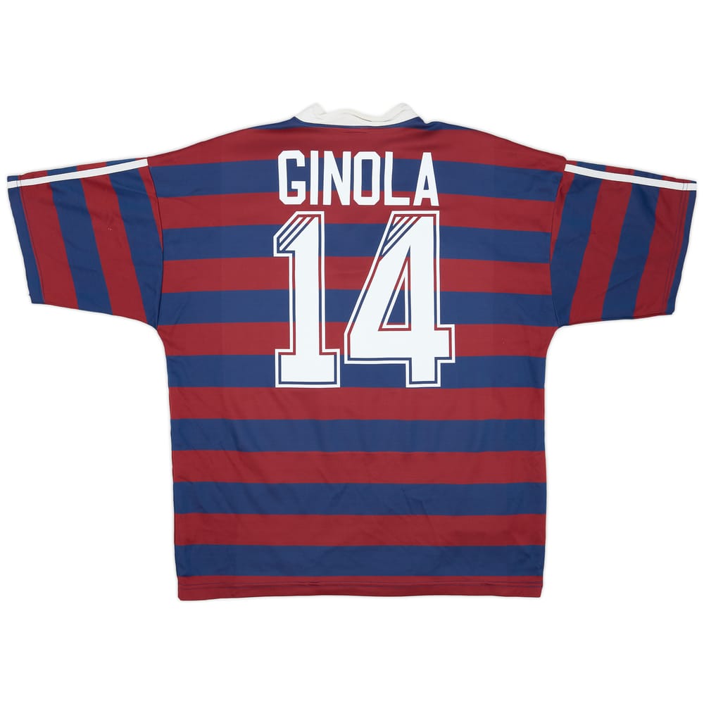 1995-96 Newcastle Away Shirt Ginola #14 - 7/10 - (L)