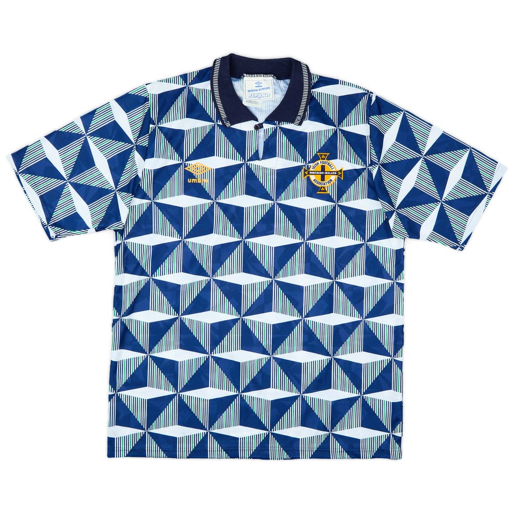 1990-92 Northern Ireland Away Shirt - 10/10 - (L)