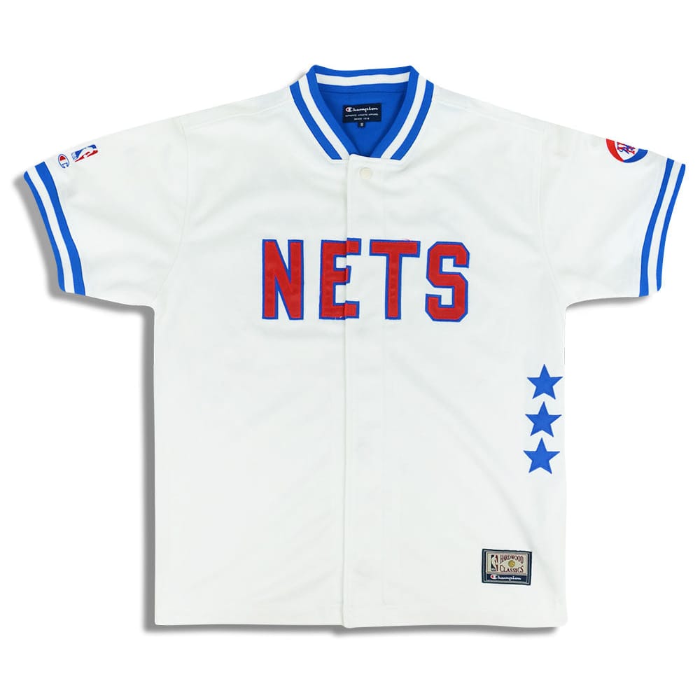 1973-76 New York Nets Erving Champion Hardwood Classics Shooting Shirt S