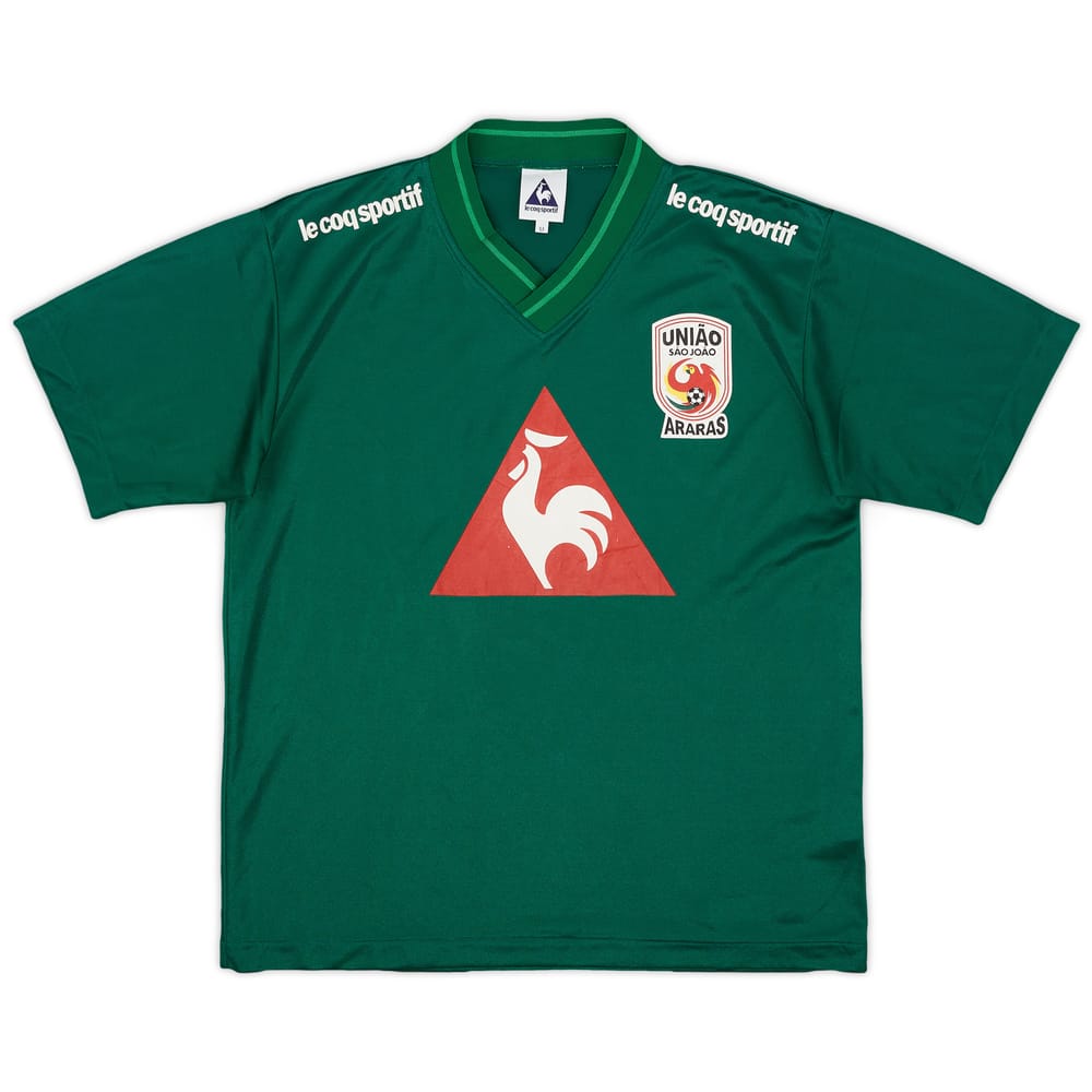 1997 Uniao Sao Joao Le Coq Sportif Training Shirt - 8/10 - (M)