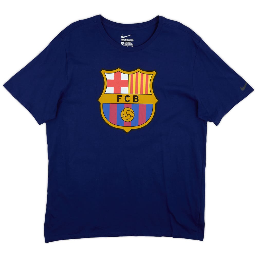 2015-16 Barcelona Nike Cotton Tee - 9/10 - (XL)