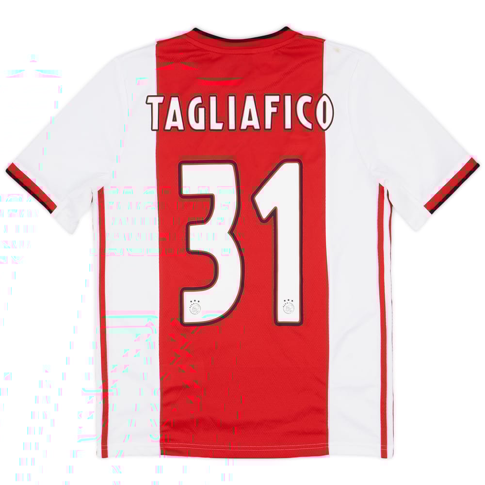 2019-20 Ajax Home Shirt Tagliafico #31 - 9/10 - (XL.Boys)