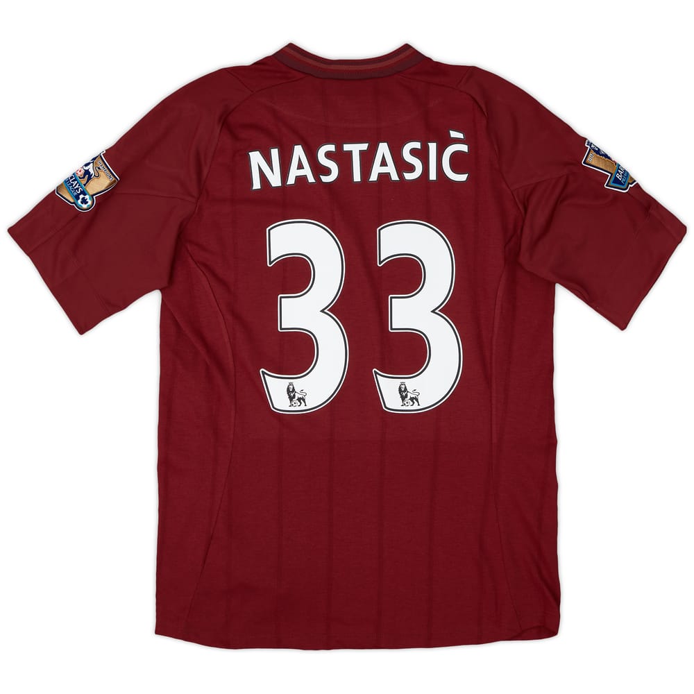 2012-13 Manchester City Away Shirt Nastasic #33 (M)