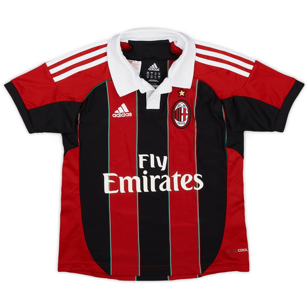 2012-13 AC Milan Home Shirt - 8/10 - (S.Boys)