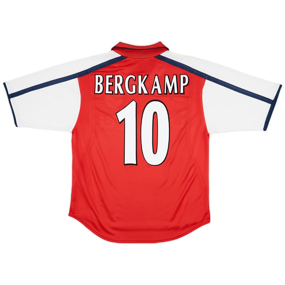 2000-02 Arsenal Home Shirt Bergkamp #10 - 7/10 - (M)