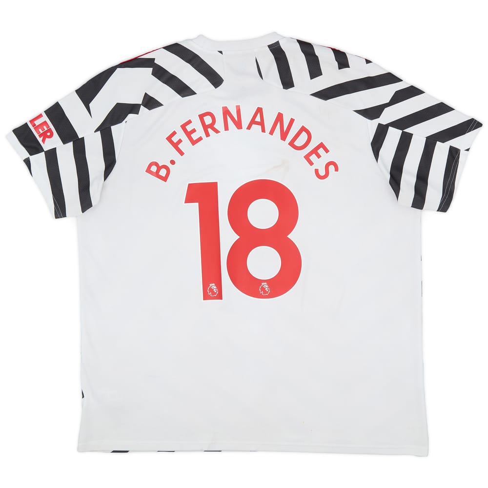 2020-21 Manchester United Third Shirt B.Fernandes #18 - 5/10 - (XXL)