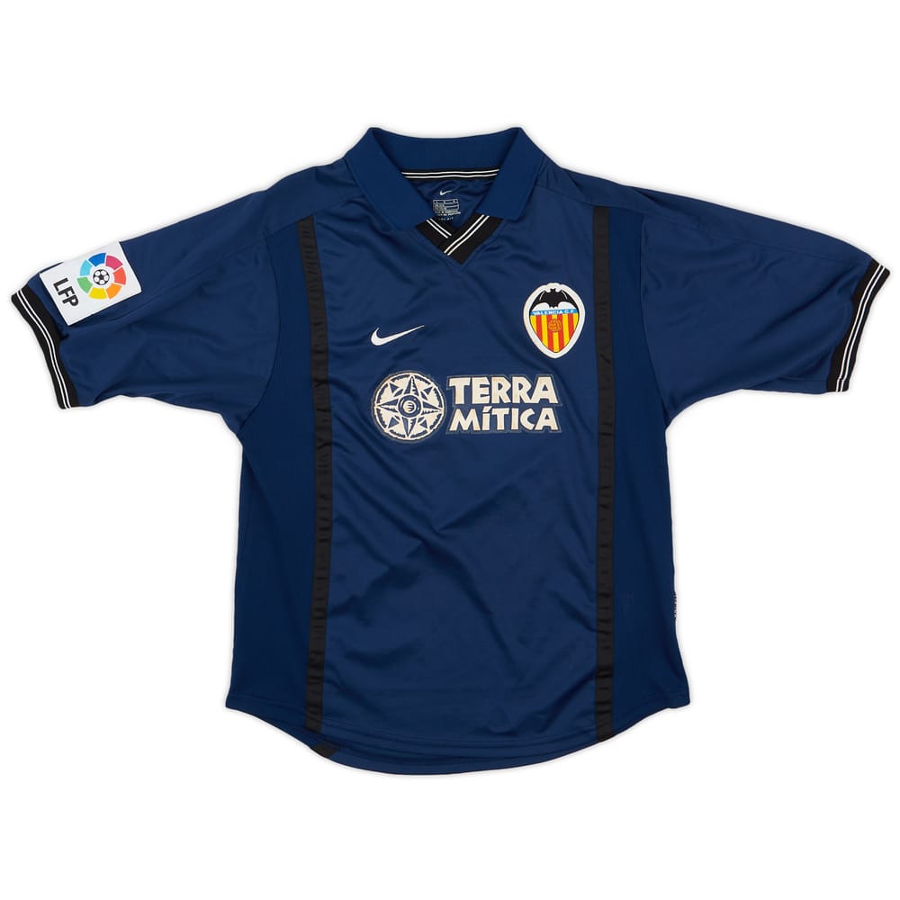 2000-01 Valencia Away Shirt - 6/10 - (L.Boys)