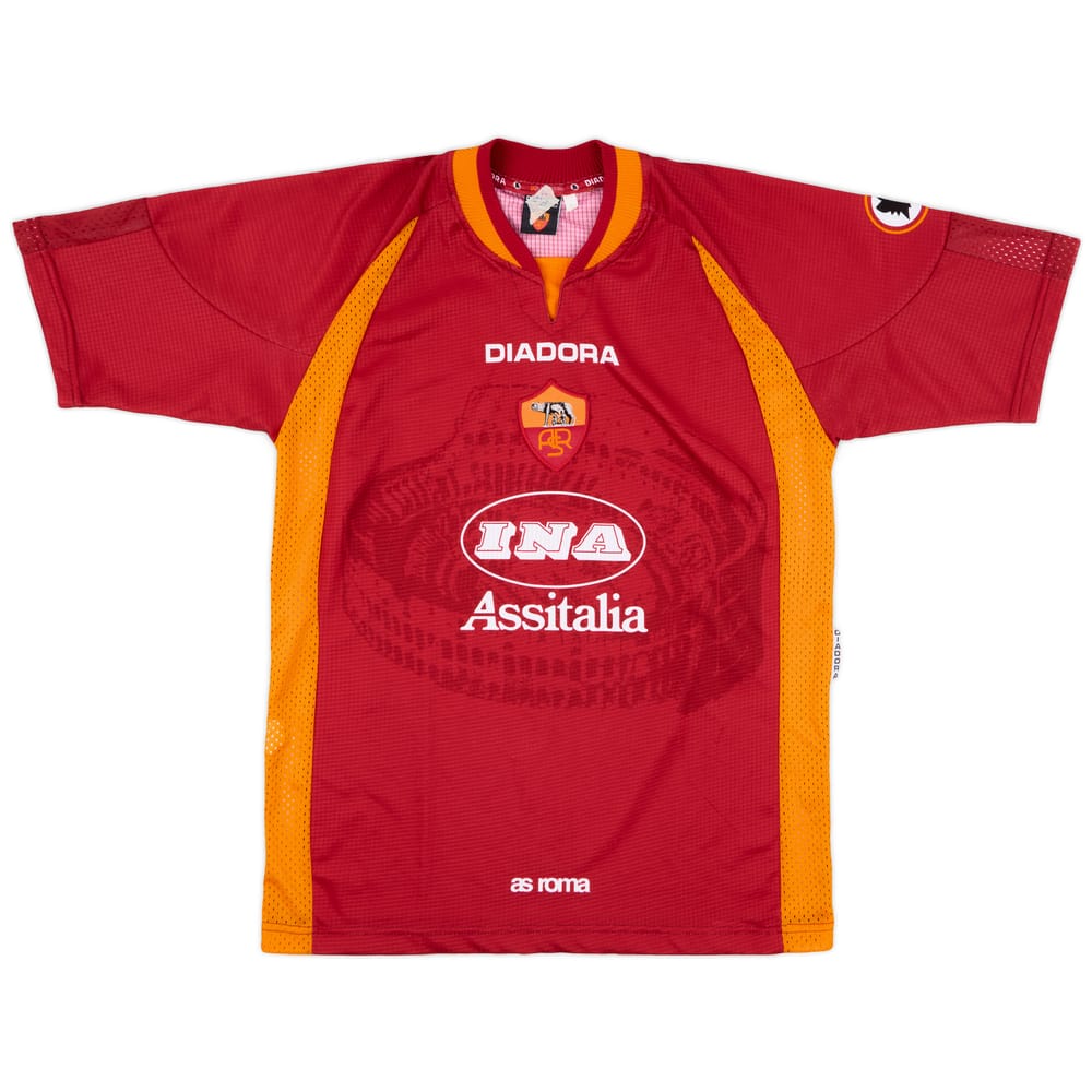 1997-98 Roma Home Shirt - 9/10 - (S)