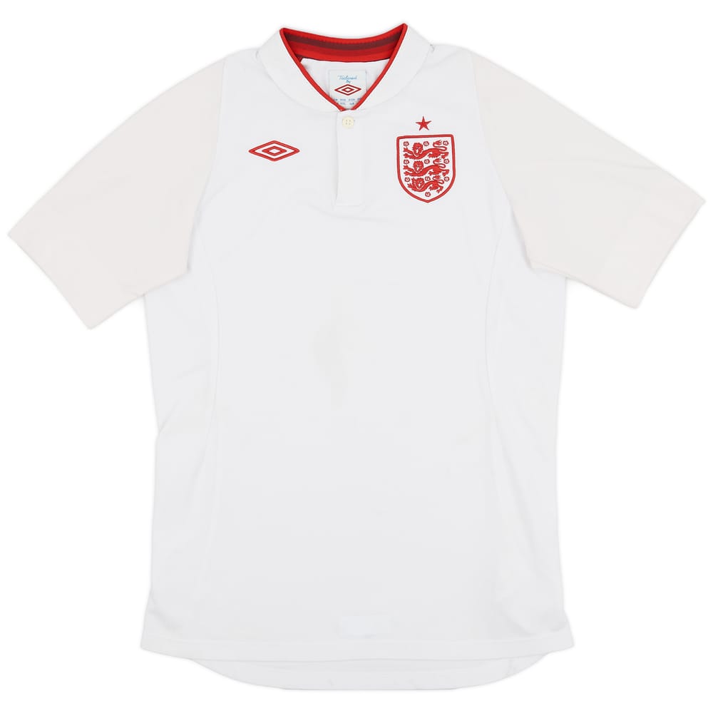 2012-13 England Home Shirt - 8/10 - (XL.Boys)