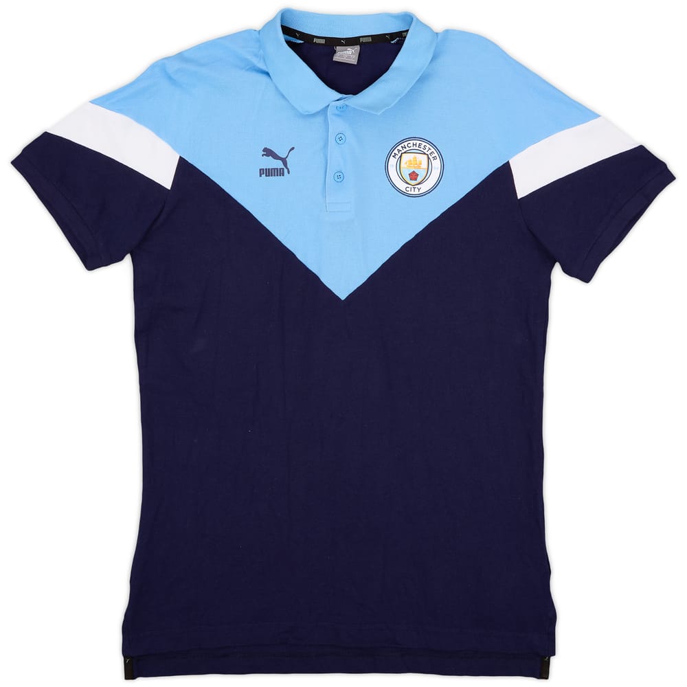 2019-20 Manchester City Puma Polo Shirt - 8/10 - (L)