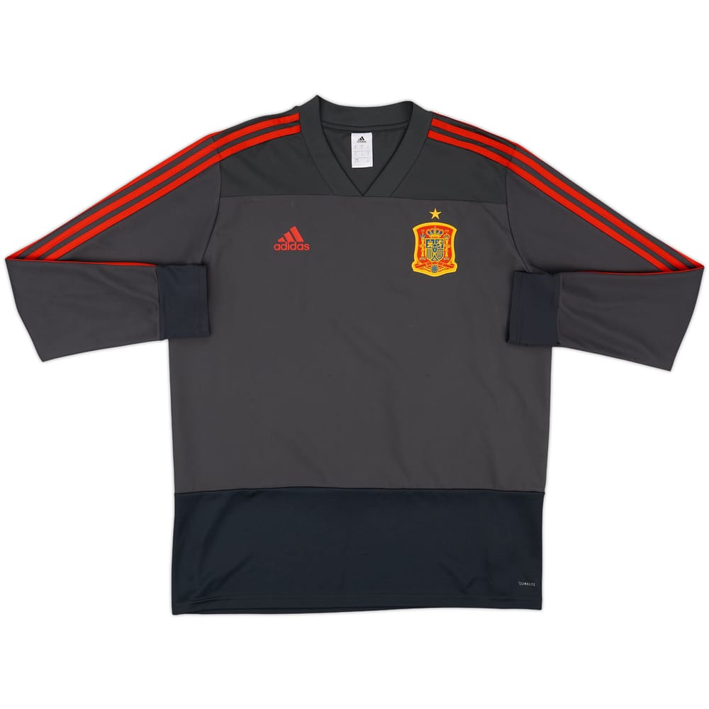2017-18 Spain adidas Training Top - 8/10 - (XL)