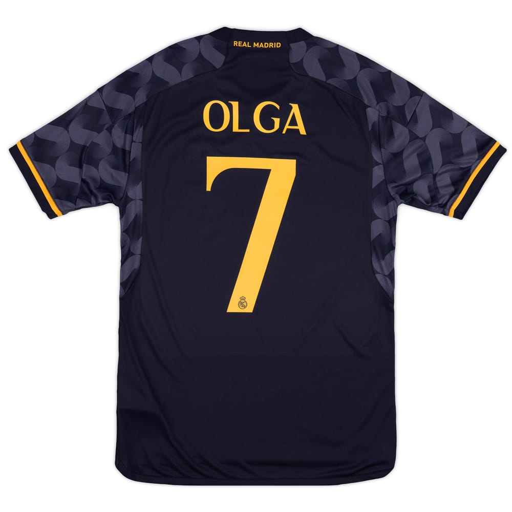 2023-24 Real Madrid Women's Away Shirt Olga #7 (Unisex fit - S)
