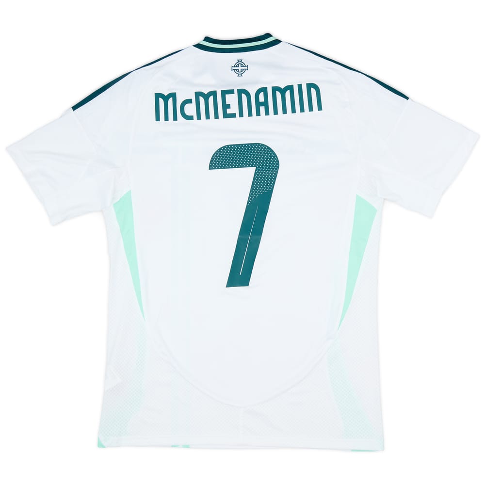 2024 Northern Ireland Match Issue Away Shirt McMenamin #7